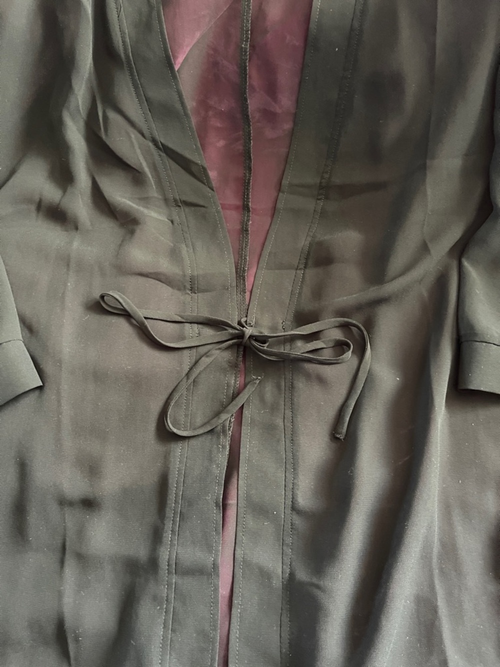 torrid Black Sheer swim coverup - Picture 2 of 4